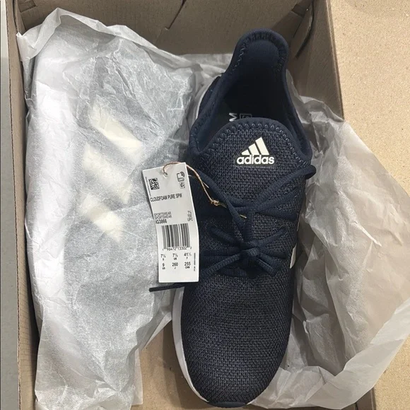 Adidas Women’s Shadow Navy Cloudfoam Shoes - Picture 10 of 10